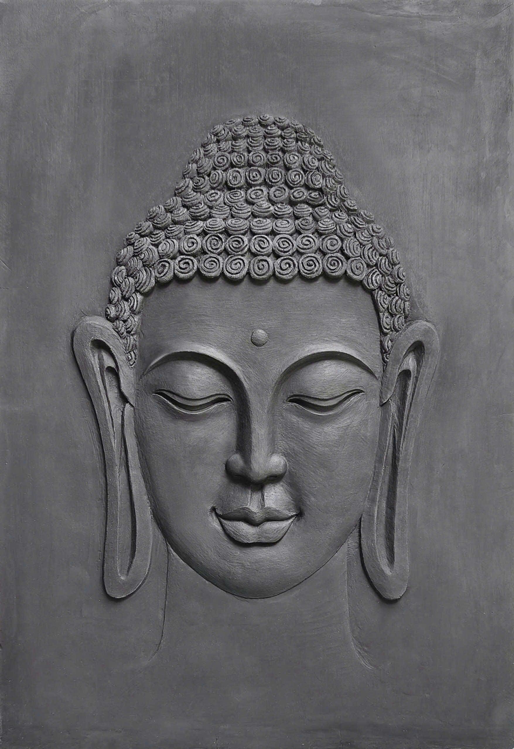 Shakyamuni Buddha Relief Sculpture - Small size