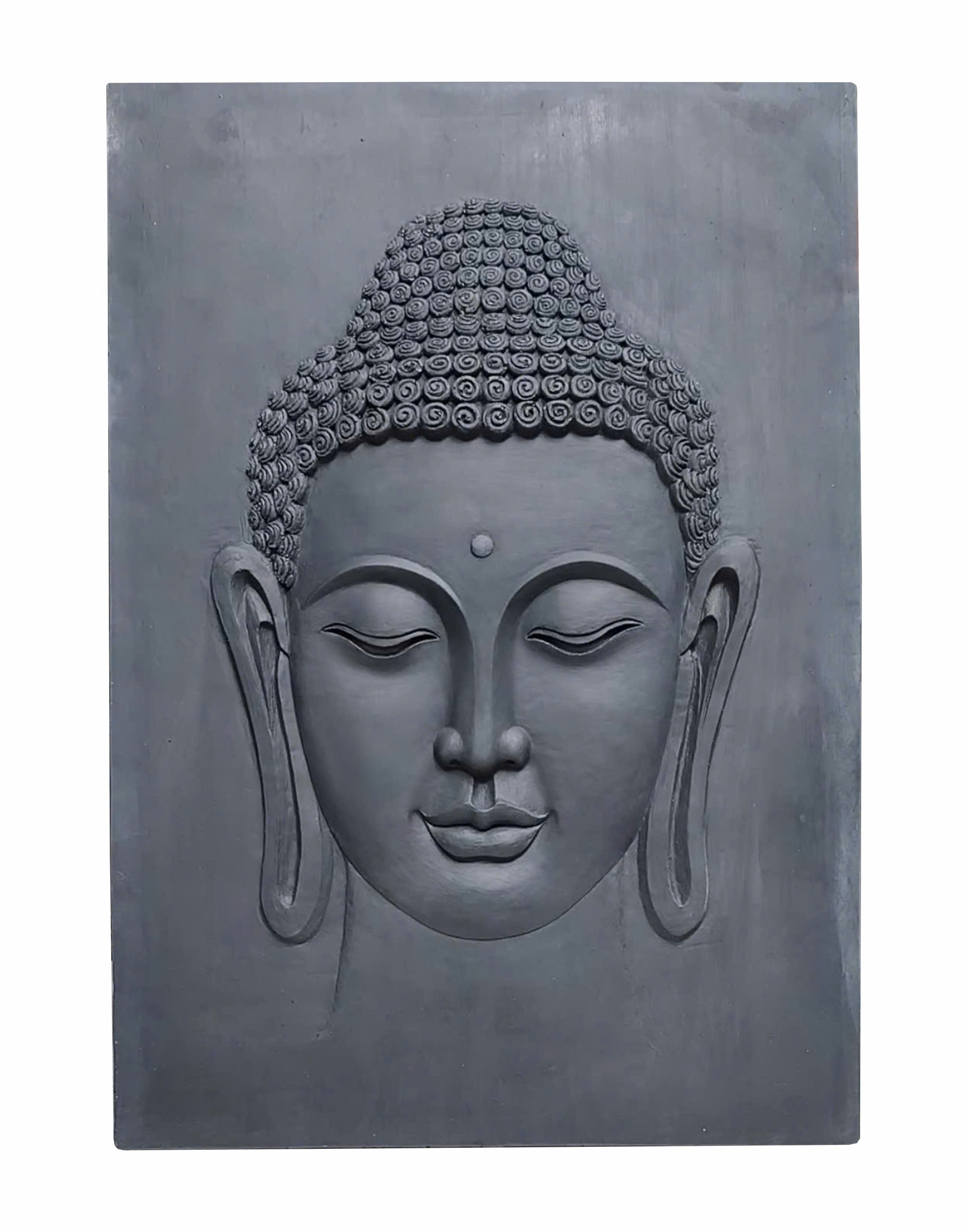 Shakyamuni Buddha Relief Sculpture  - Medium Size