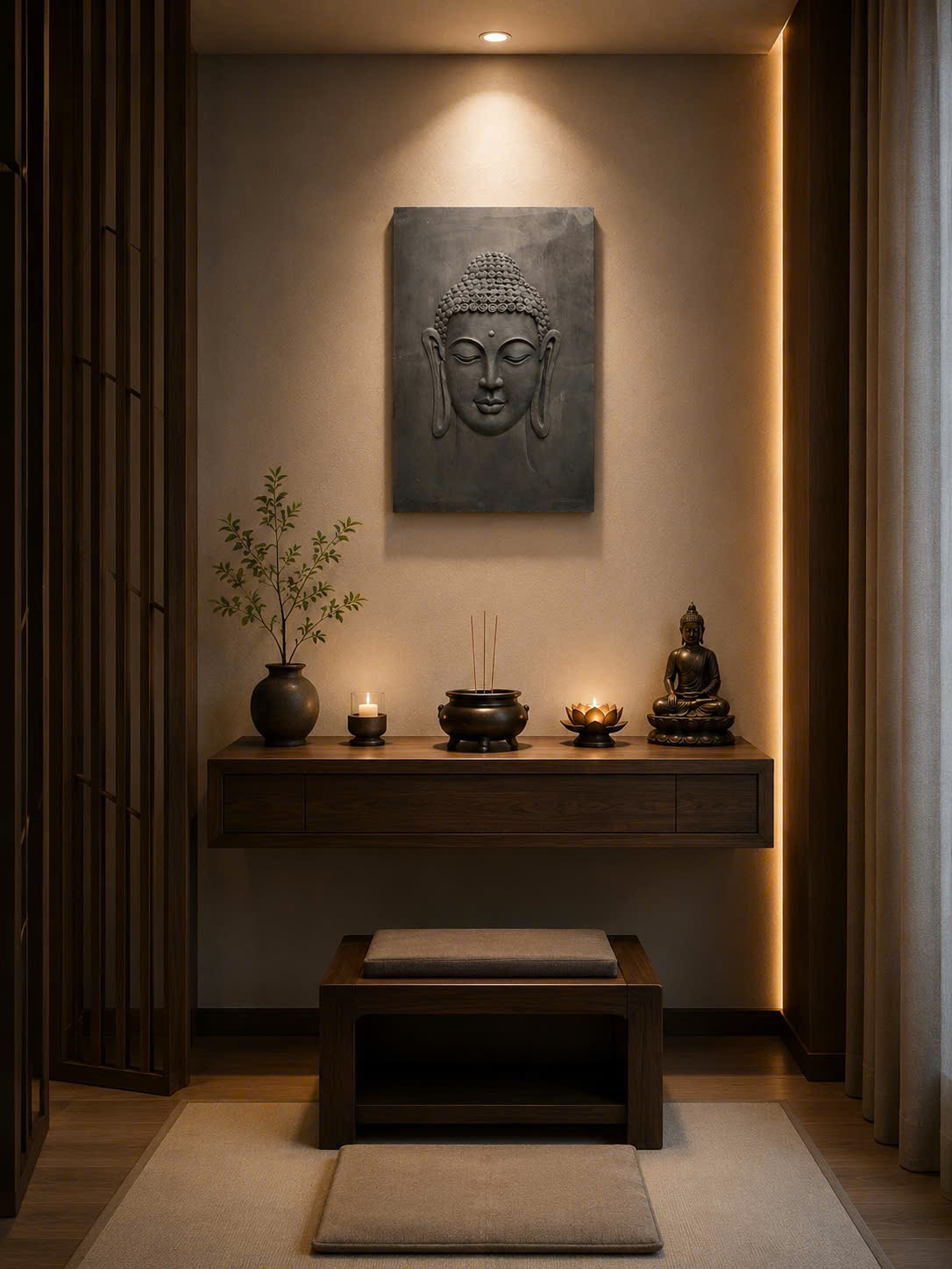Shakyamuni Buddha Relief Sculpture view 5