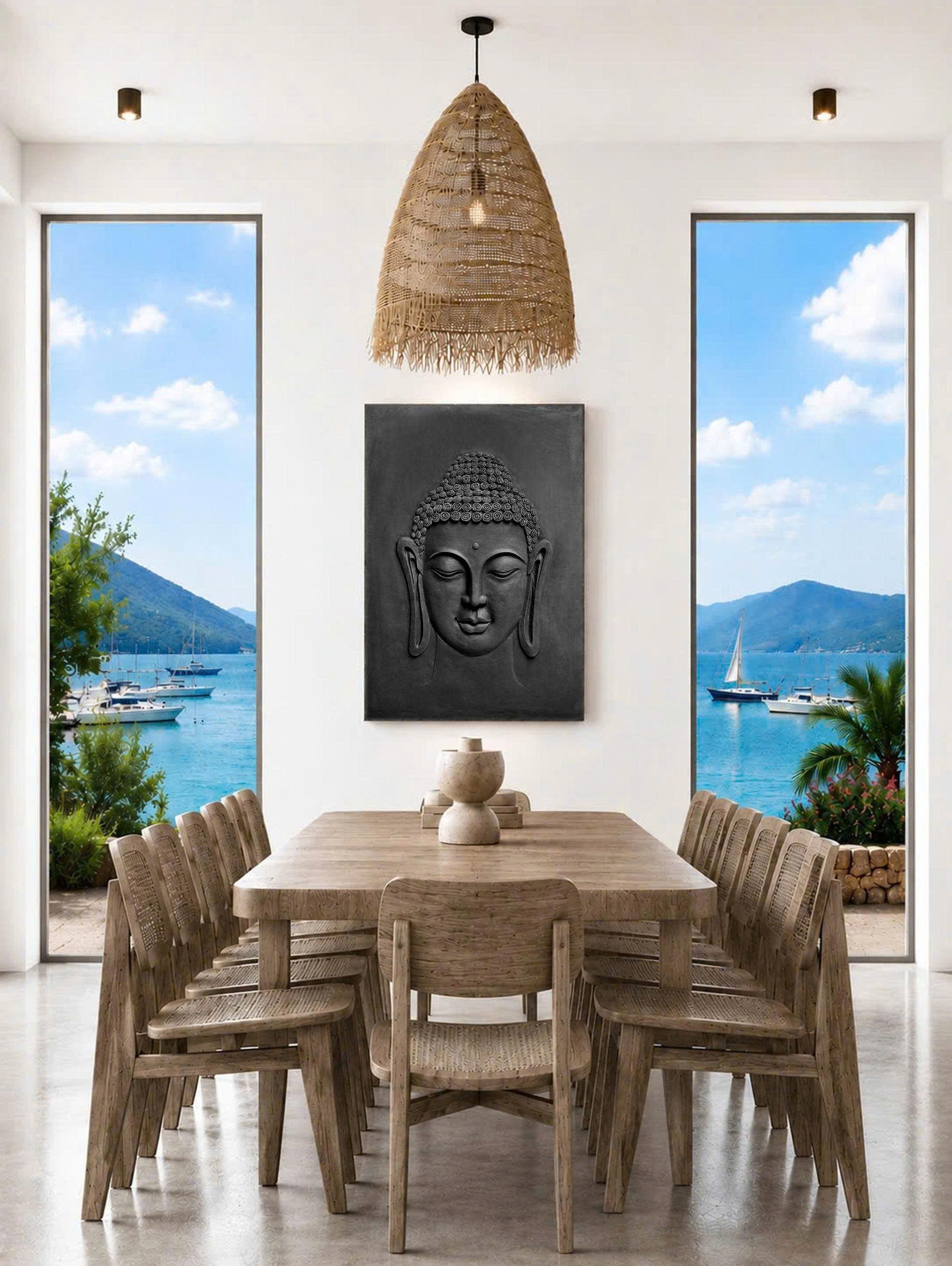 Shakyamuni Buddha Relief Sculpture - Small size view 6
